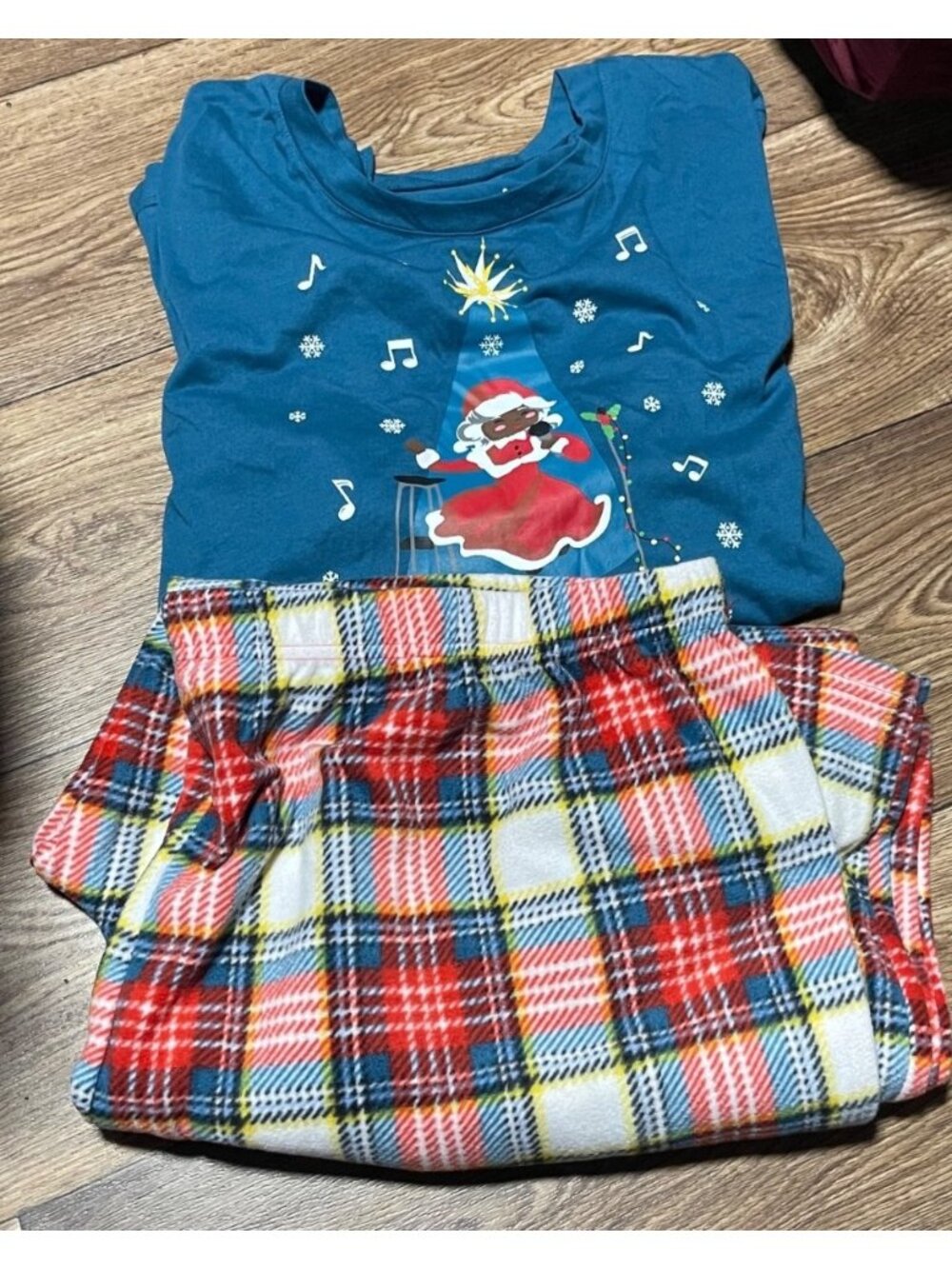 Jammies For Your Families Womens 2-Piece Sleep Set Size 3X Christmas Holiday